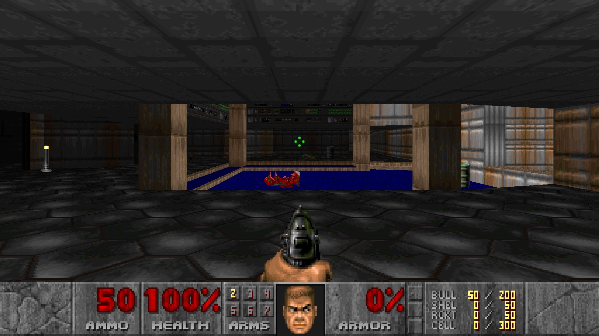 DOOMのドゥームガイの顔面表示